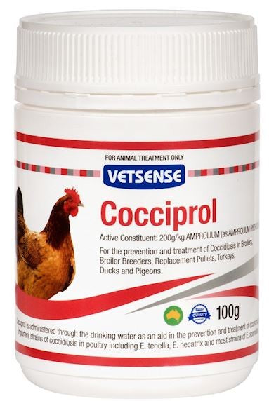 Poultry Vetsense Cocciprol 100gm-Poultry-Ascot Saddlery