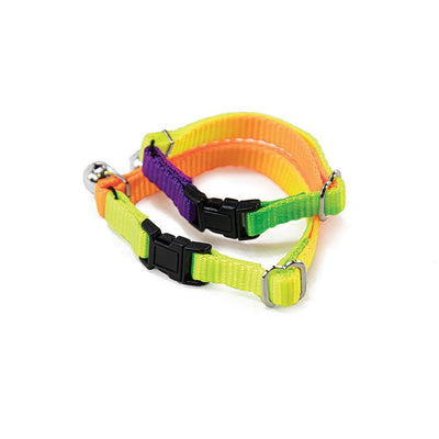 Prestige Cat Collar Rainbow 3/8" Adjustable 23cm-36cm-Cat Accessories-Ascot Saddlery