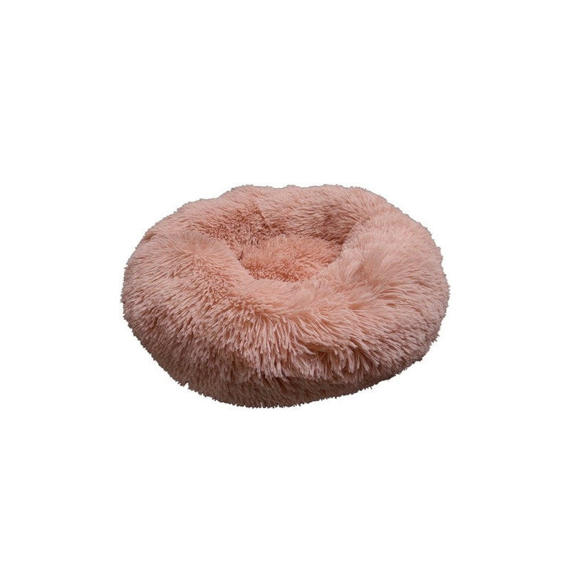 Prestige Pets Snuggle Buddies Cuddler Bed Pink-Dog Bedding-Ascot Saddlery
