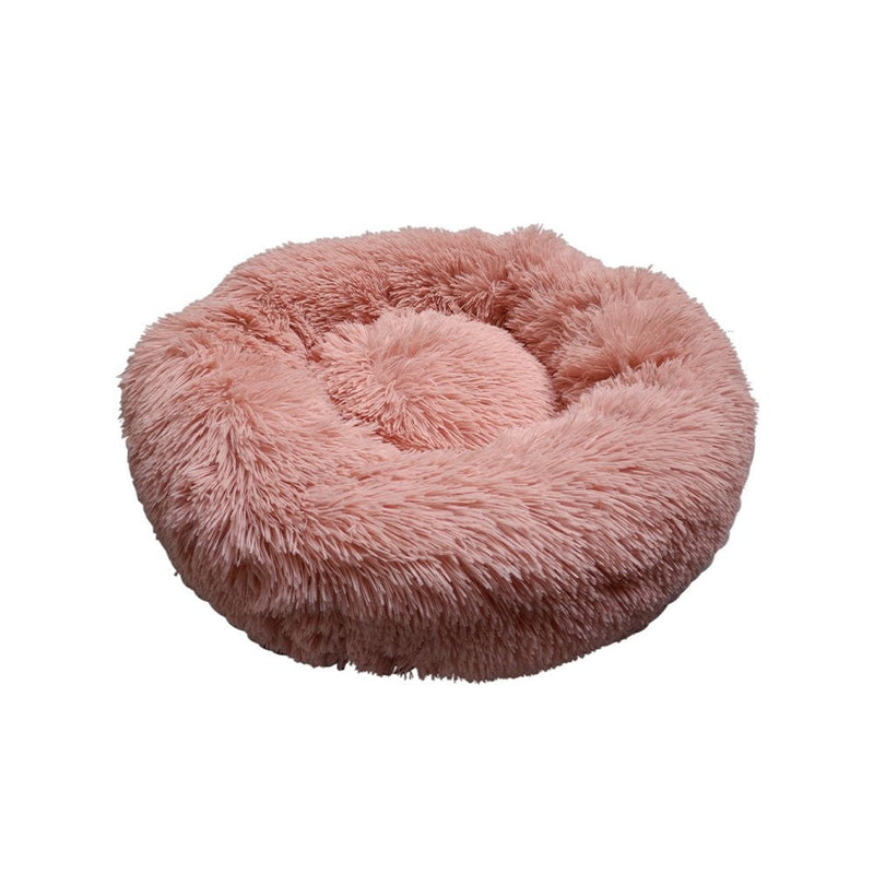 Prestige Pets Snuggle Buddies Cuddler Bed Pink-Dog Bedding-Ascot Saddlery