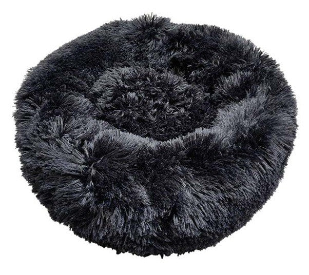 Prestige Pets Snuggle Pals Calming Cuddler Bed Black-Dog Bedding-Ascot Saddlery