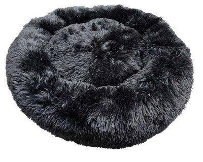 Prestige Pets Snuggle Pals Calming Cuddler Bed Black-Dog Bedding-Ascot Saddlery
