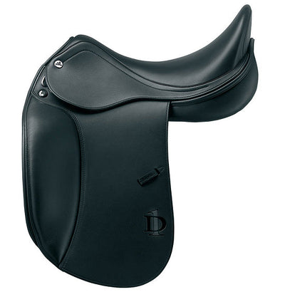 Prestige X D1 Dressage Saddle Black-SADDLES: Dressage Saddles-Ascot Saddlery