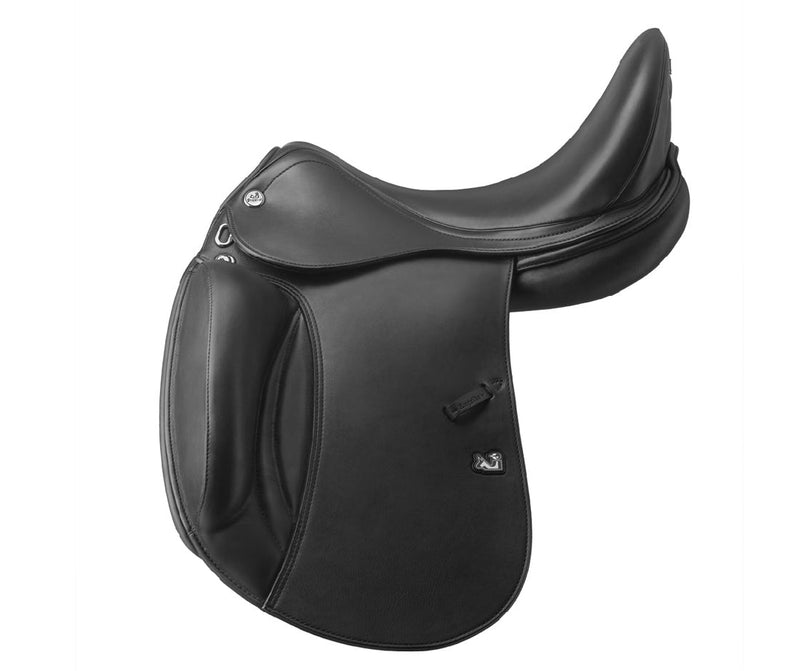 Prestige X D2 Dressage Saddle K Black-SADDLES: Dressage Saddles-Ascot Saddlery