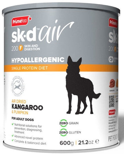 Prime 100 Air Skd Kangaroo & Pumpkin 600gm-Dog Food-Ascot Saddlery