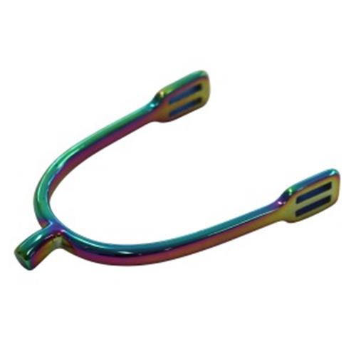 Prince Of Wales Rainbow Spurs-RIDER: Spurs & Straps-Ascot Saddlery