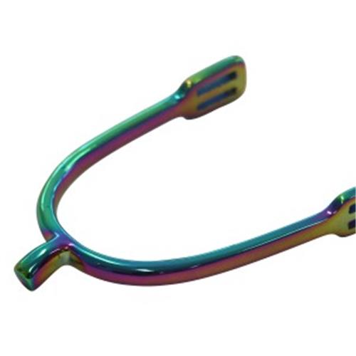 Prince Of Wales Rainbow Spurs-RIDER: Spurs & Straps-Ascot Saddlery