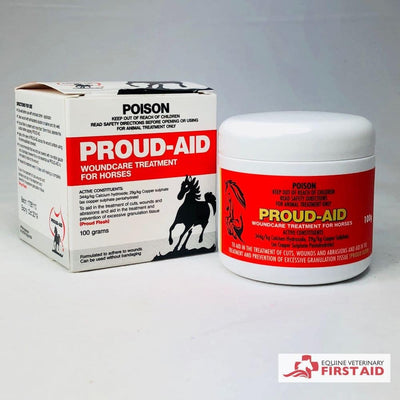 Proud Aid 100gm-STABLE: First Aid & Dressings-Ascot Saddlery