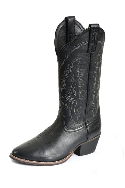Pure Western Boots Casey W23 Black Ladies-FOOTWEAR: Casual Footwear-Ascot Saddlery