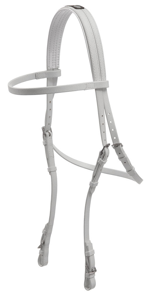 Pvc Epsom Bridle White-HORSE: Racing & PVC-Ascot Saddlery