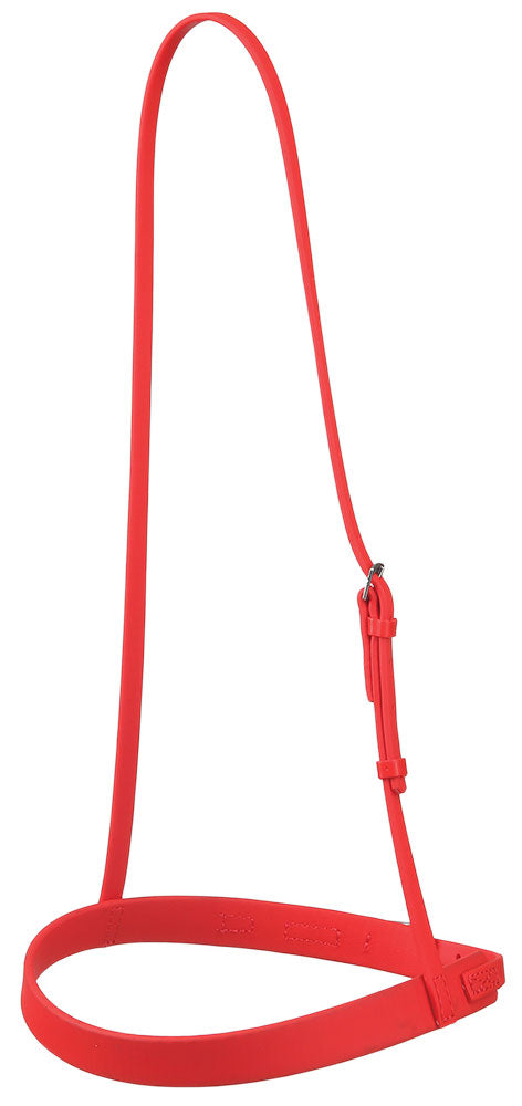 Pvc Epsom Cavesson Red-HORSE: Racing & PVC-Ascot Saddlery