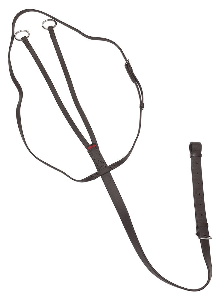 Pvc Training Race Running Martingale Brown-HORSE: Racing & PVC-Ascot Saddlery