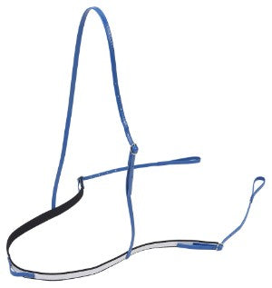 Race Breastplate Featherweight Elastic 20mm Blue-HORSE: Racing & PVC-Ascot Saddlery