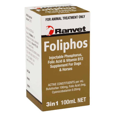 Ranvet Foliphos 100ml-STABLE: Supplements-Ascot Saddlery