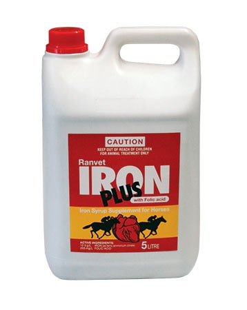 Ranvet Iron Plus 5lit-STABLE: Supplements-Ascot Saddlery