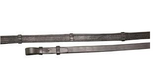Reins Padded Nappa Leather Jeremy & Lord Pony-HORSE: Reins-Ascot Saddlery