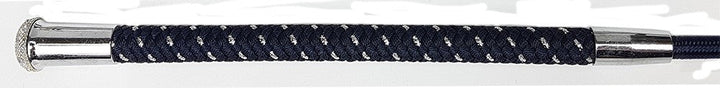 Riding Whip Paris 65cm Navy-RIDER: Whips-Ascot Saddlery