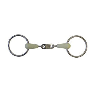Ring Snaffle French Happy Mouth-HORSE: Bits-Ascot Saddlery