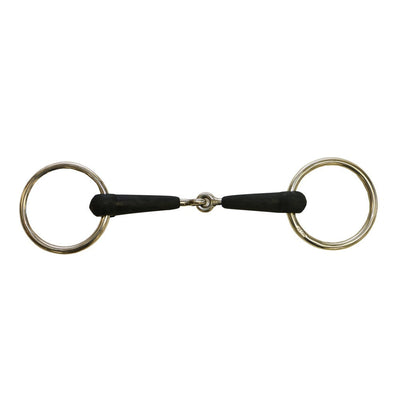 Ring Snaffle Jointed Tpu Soft Mouth-HORSE: Bits-Ascot Saddlery