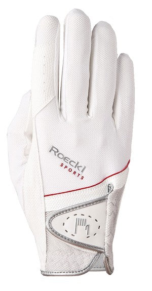 Roeckl Madrid Gloves White-RIDER: Gloves-Ascot Saddlery