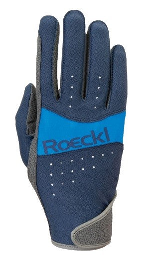 Roeckl Marbach Gloves Navy-RIDER: Gloves-Ascot Saddlery