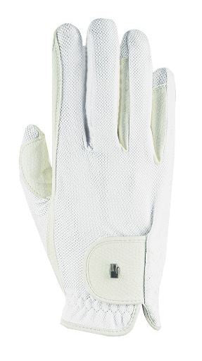 Roeckl Roeck Grip Lite White-RIDER: Gloves-Ascot Saddlery