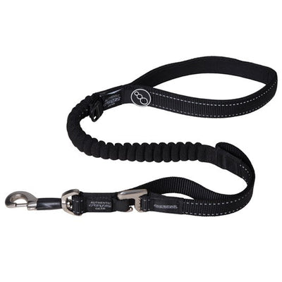 Rogz Control Dog Leash Long Black Extra Large-Dog Collars & Leads-Ascot Saddlery