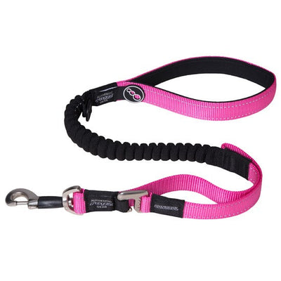Rogz Control Dog Leash Long Pink Extra Large-Dog Collars & Leads-Ascot Saddlery