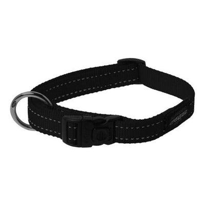 Rogz Dog Collar Utility Black-Dog Collars & Leads-Ascot Saddlery