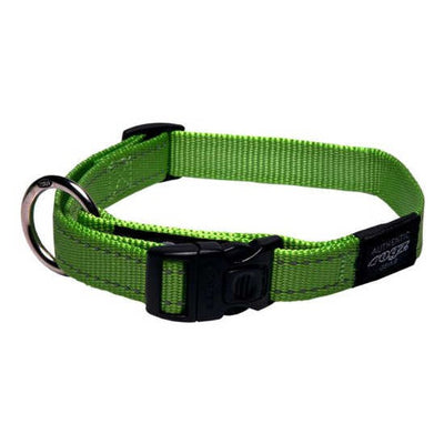 Rogz Dog Collar Utility Lime-Dog Collars & Leads-Ascot Saddlery