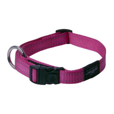 Rogz Dog Collar Utility Pink-Dog Collars & Leads-Ascot Saddlery
