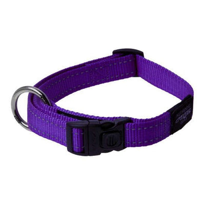 Rogz Dog Collar Utility Purple-Dog Collars & Leads-Ascot Saddlery