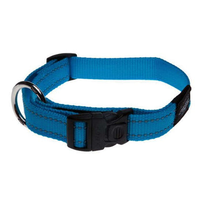 Rogz Dog Collar Utility Turquoise-Dog Collars & Leads-Ascot Saddlery