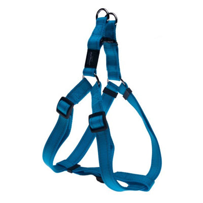 Rogz Dog Harness Utility Turquoise-Dog Collars & Leads-Ascot Saddlery