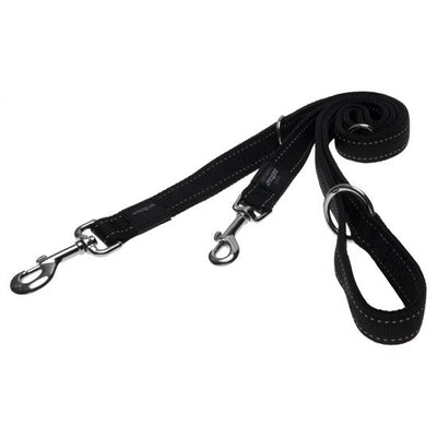 Rogz Dog Leash Utility Multi Black-Dog Collars & Leads-Ascot Saddlery