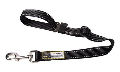 Rogz Safety Car Belt Clip Adjustable Black-Dog Accessories-Ascot Saddlery
