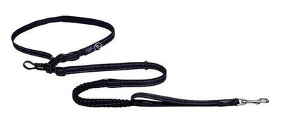 Rogz Speciality Handsfree Lead Black Extra Large-Dog Collars & Leads-Ascot Saddlery