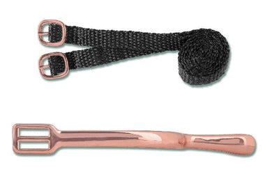 Rose Gold Spurs-RIDER: Spurs & Straps-Ascot Saddlery