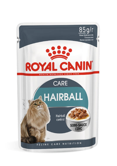 Royal Canin Cat Wet Hairball Care Gravy Box Of 12-Cat Food & Treats-Ascot Saddlery