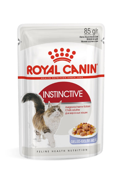 Royal Canin Cat Wet Instinctive Adult Jelly Box Of 12-Cat Food & Treats-Ascot Saddlery