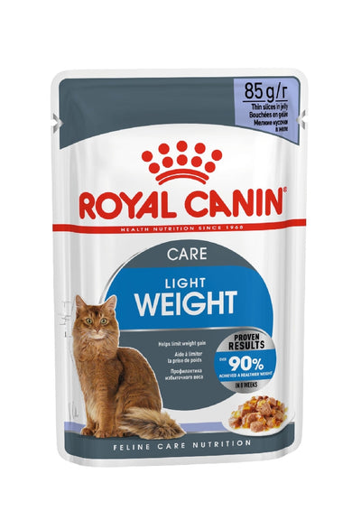 Royal Canin Cat Wet Light Jelly Box Of 12-Cat Food & Treats-Ascot Saddlery