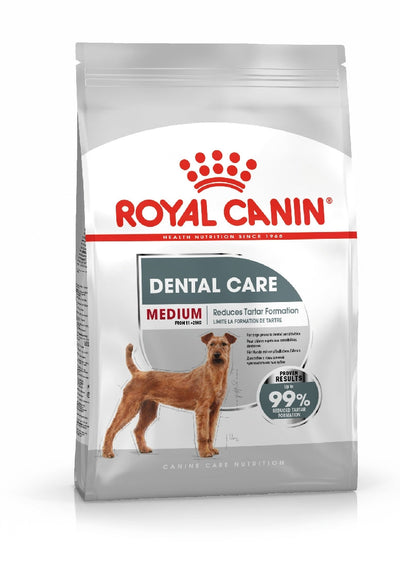 Royal Canin Dog Medium Dental Care 3kg-Dog Food-Ascot Saddlery