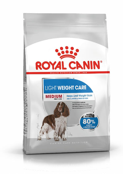 Royal Canin Dog Medium Lightweight Care 3kg-Dog Food-Ascot Saddlery