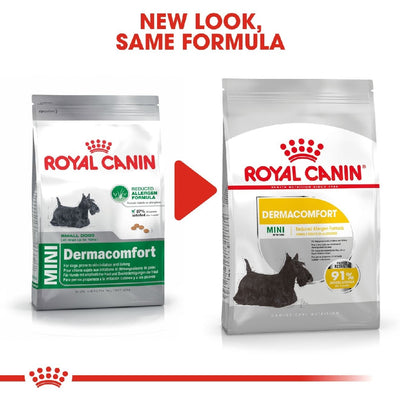 Royal Canin Dog Mini Dermacomfort 3kg-Dog Food-Ascot Saddlery