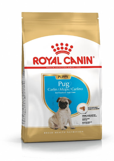 Royal Canin Dog Pug Junior 1.5kg-Dog Food-Ascot Saddlery