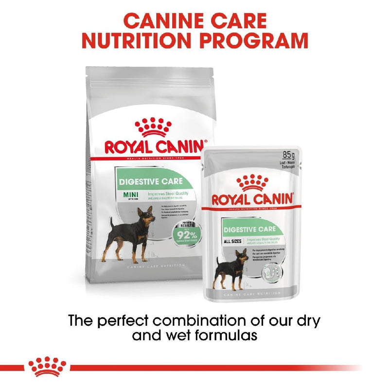Royal Canin Dog Wet Ccn Digestive Care Loaf 12x85gm-Dog Food-Ascot Saddlery