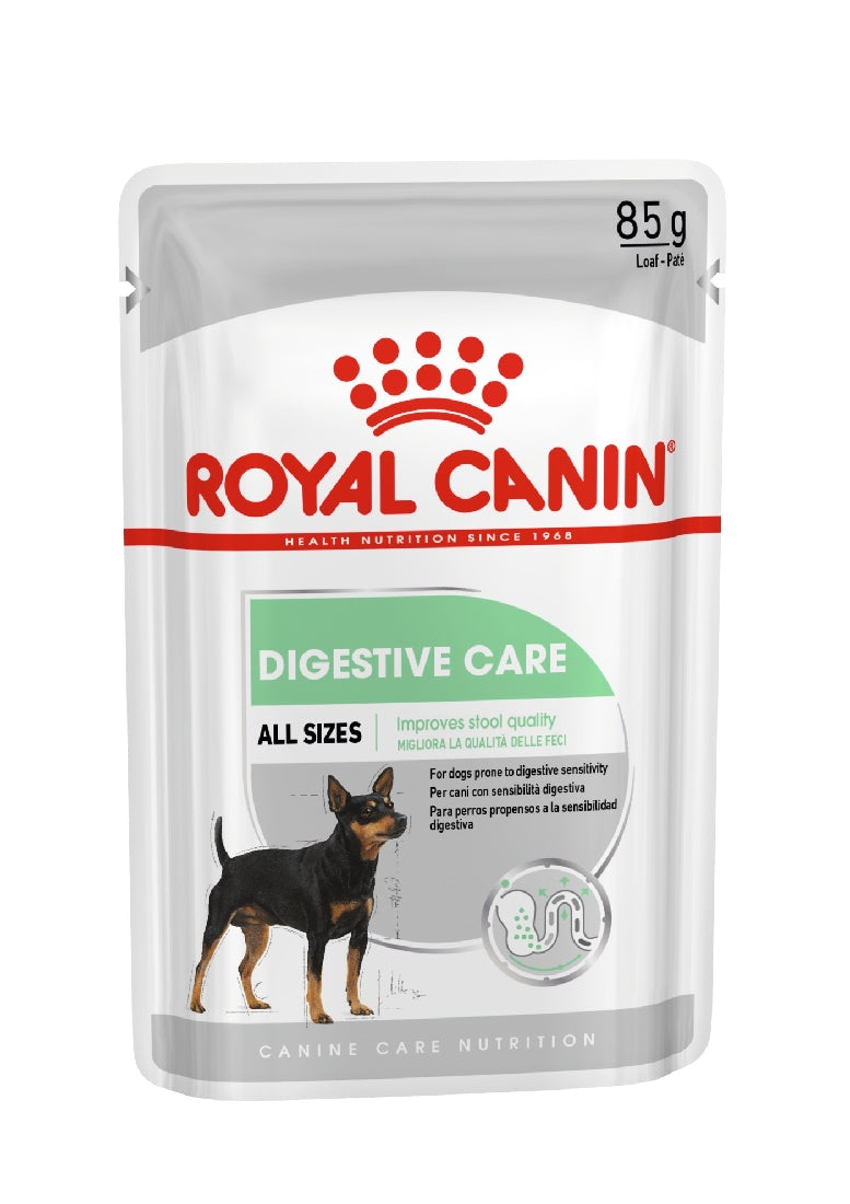 Royal Canin Dog Wet Ccn Digestive Care Loaf 12x85gm-Dog Food-Ascot Saddlery