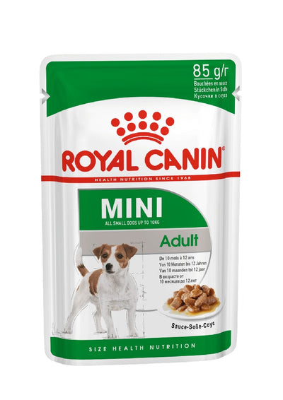 Royal Canin Dog Wet Mini Adult 85gm Box Of 12-Dog Food-Ascot Saddlery