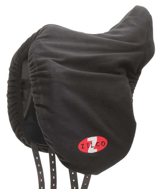 Saddle Cover Polar Zilco Black-SADDLES: Saddle Accessories & Gullets-Ascot Saddlery