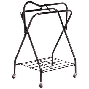 Saddle Stand With Castors-STABLE: Stable Equipment-Ascot Saddlery